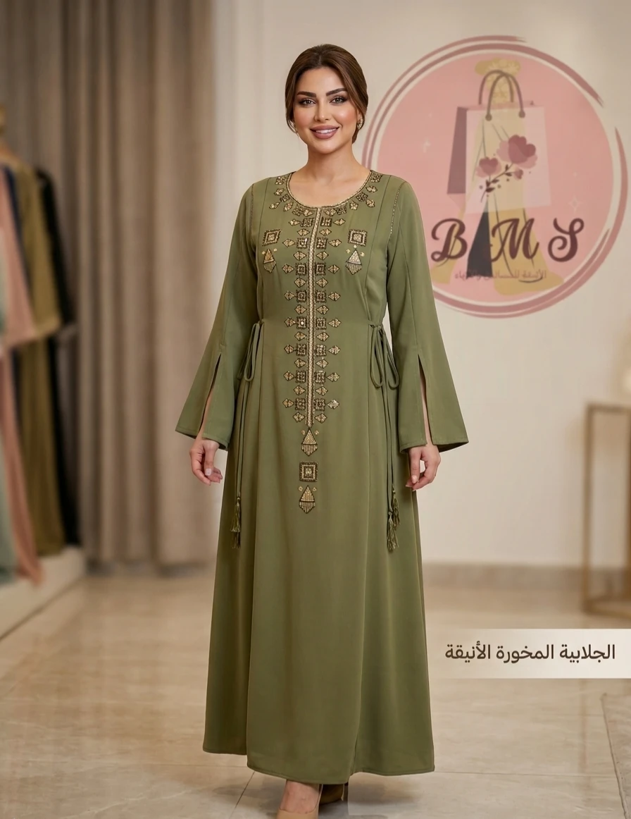 تألقي كالملكة بجلابية "سحر الأنوثة" المخورة من "الأنيقة"!